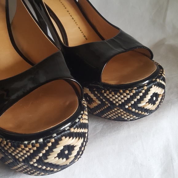 Giuseppe Zanotti basket weave platforms - Picture 2 of 8